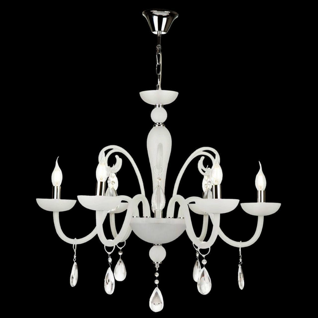 Maytoni Neoclassic Cecilia Матовый Белый Люстра E14 40W DIA011PL-06W — миниатюра 6