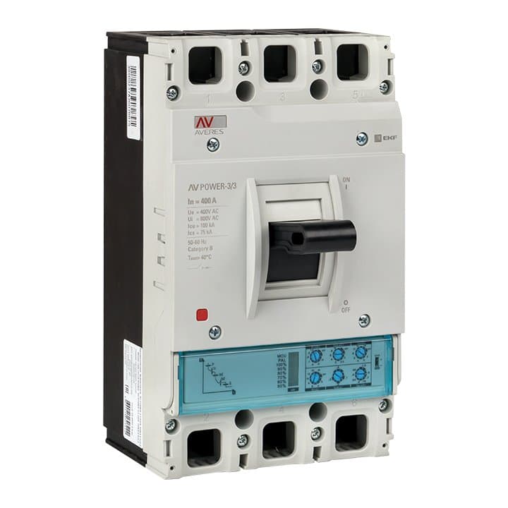 EKF Averes Автоматический выключатель AV POWER-3/3 400А 100kA ETU2.0