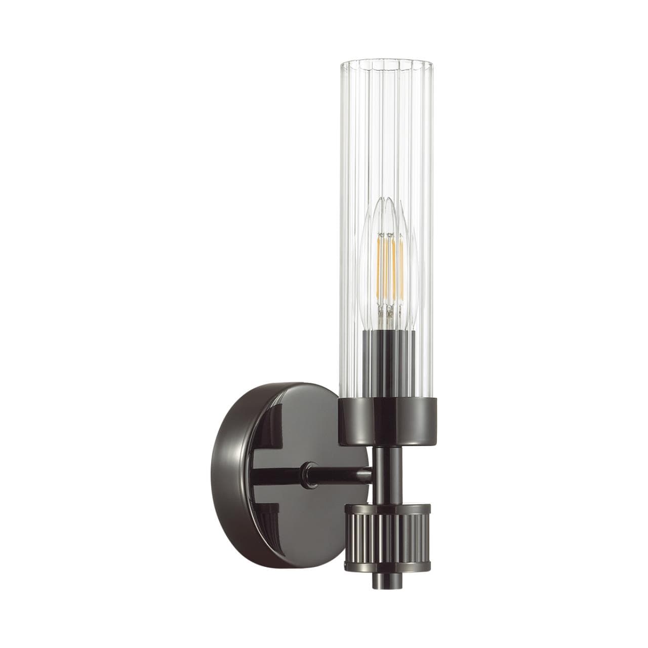 Lumion 5275/1W CLASSI LN23 черный хром Бра E14 1*40W 220V KAMILLA