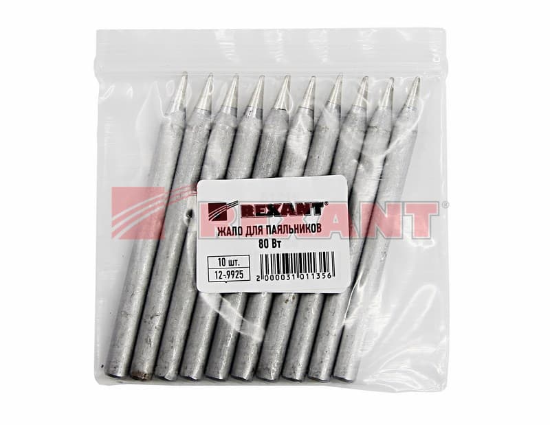 Жало для паяльника 80 Вт (арт. 12-0125) Rexant 12-9925 — миниатюра 2