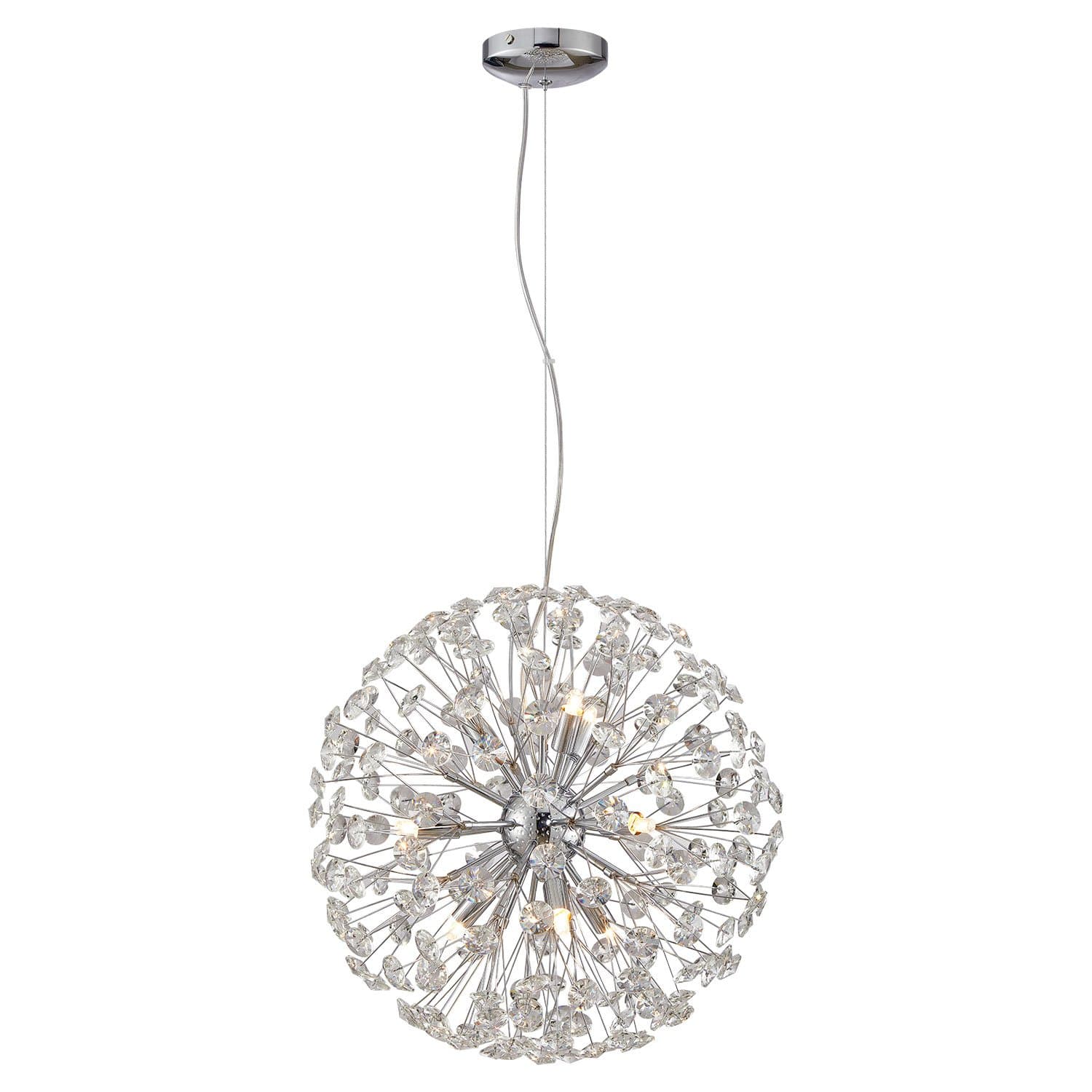 Lussole TOPGRADE Люстра подвесная хром LSP-8462