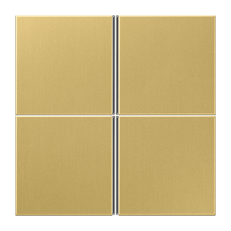 JUNG комплект клавиш, латунь Classic ME2404TSAC
