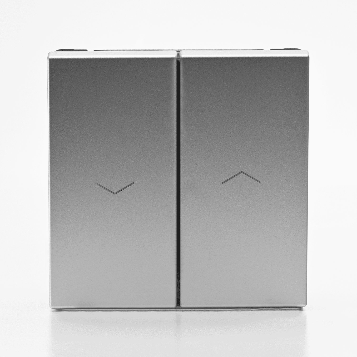 Systeme Electric ArtGallery Алюминий Выключатель 2-клавишный для жалюзи, 2х сх.4, 10А, механизм, быстрозажим. клем. — миниатюра 7