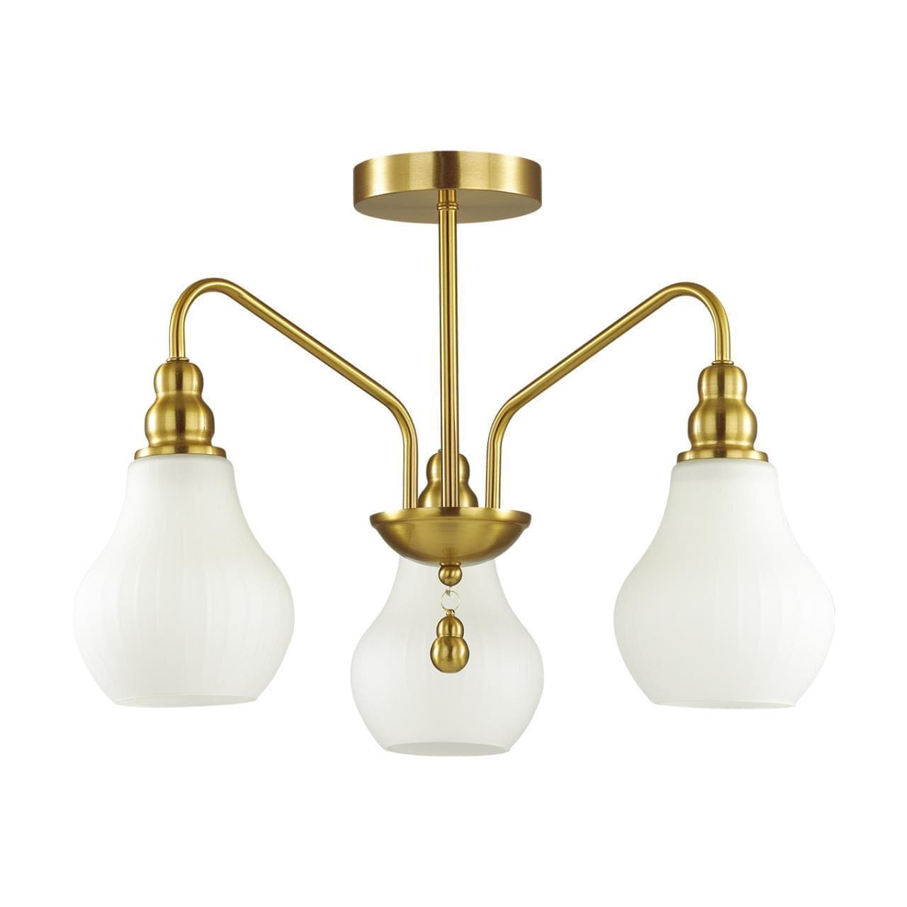 Lumion 4562/3C MODERNI LN21 латунь Люстра потолочная E27 3*60W 220V ELEONORA — миниатюра 1