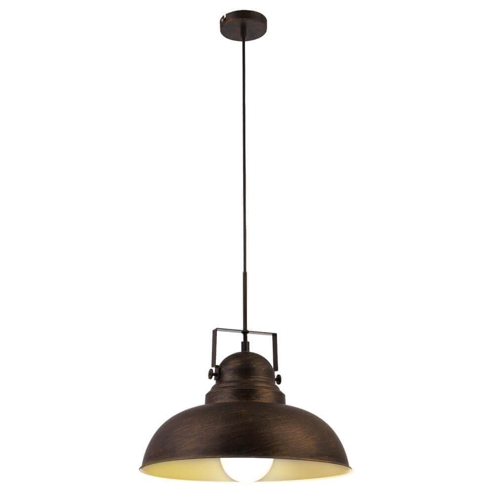 Arte Lamp Martin Коричневый Светильник подвесной 75W E27 A5213SP-1BR — миниатюра 4