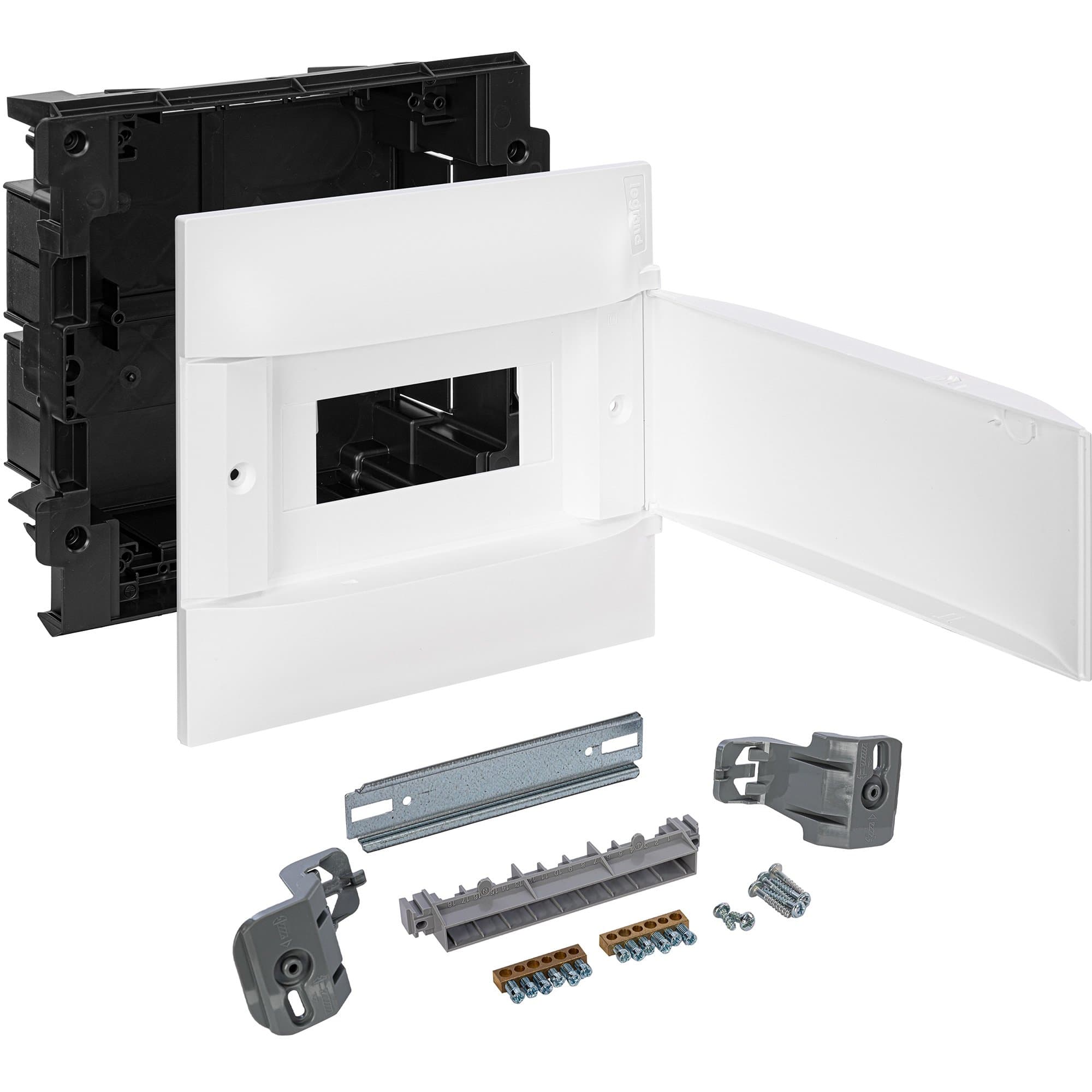 Legrand Practibox S Пластиковый щиток Встраиваемый 1X8 Белая дверь 134548 — миниатюра 7