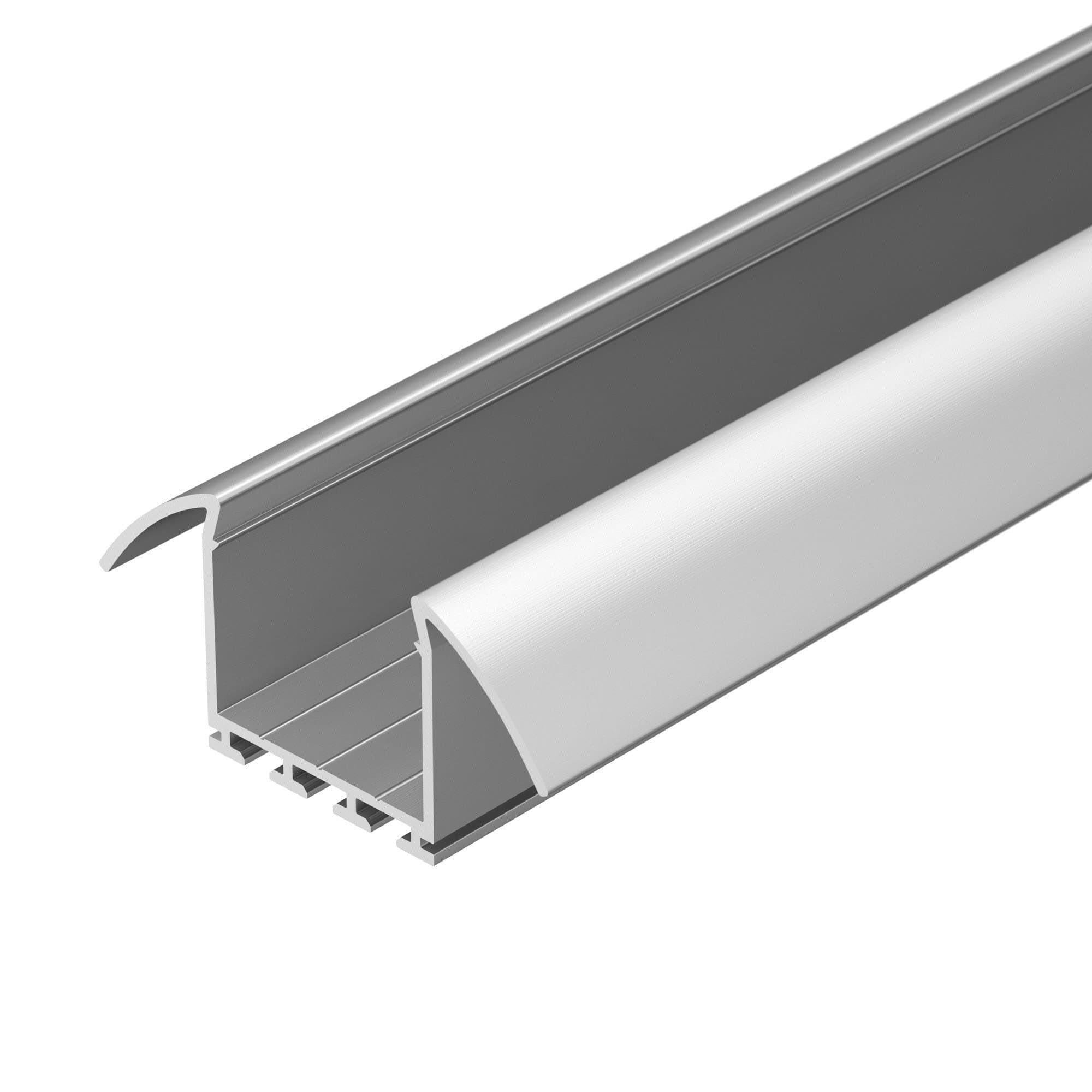 Arlight Профиль PLS-LOCK-H25-FA-2000 ANOD (Алюминий) 016444 — миниатюра 2