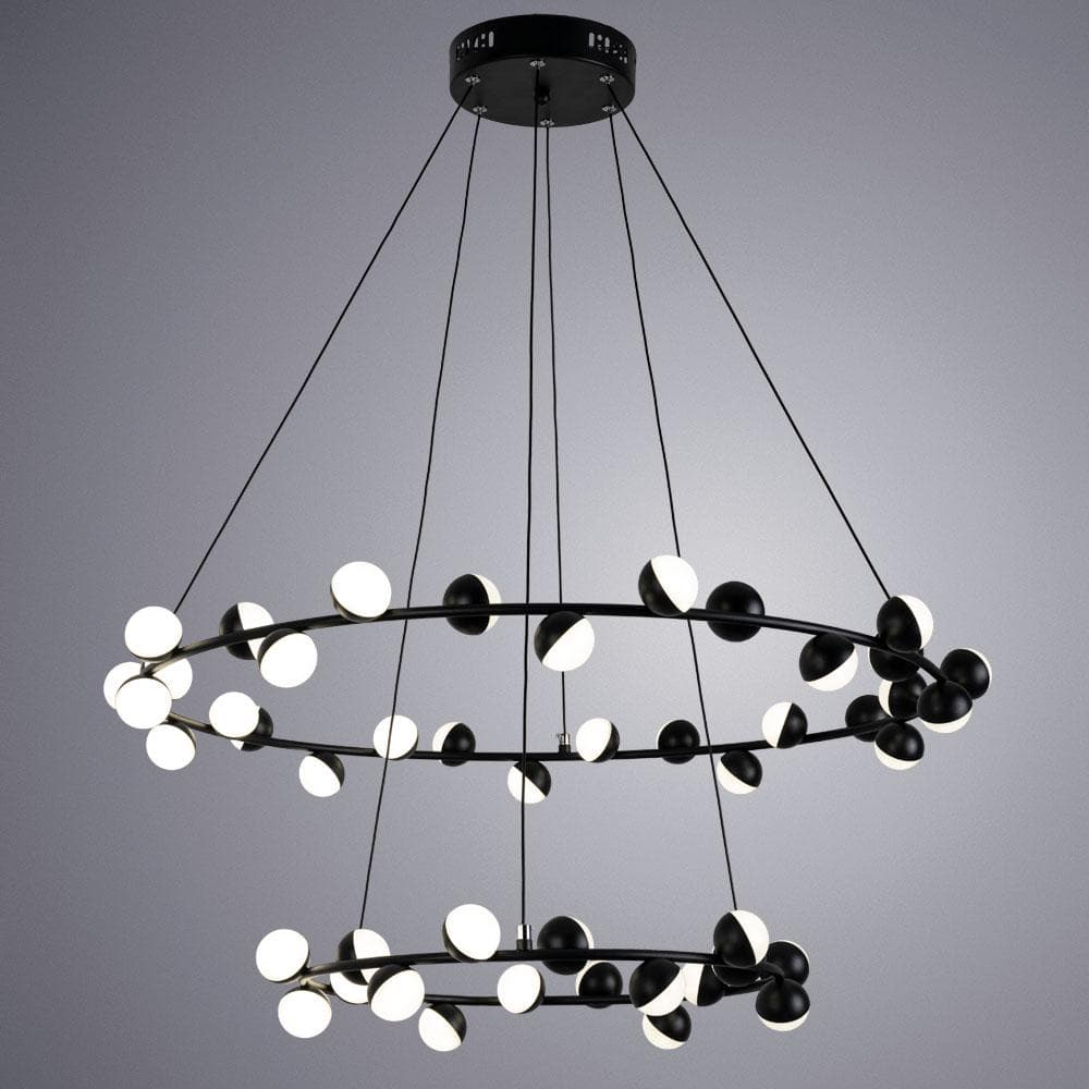 Arte Lamp A3619SP-48BK Люстра подвесная — миниатюра 2