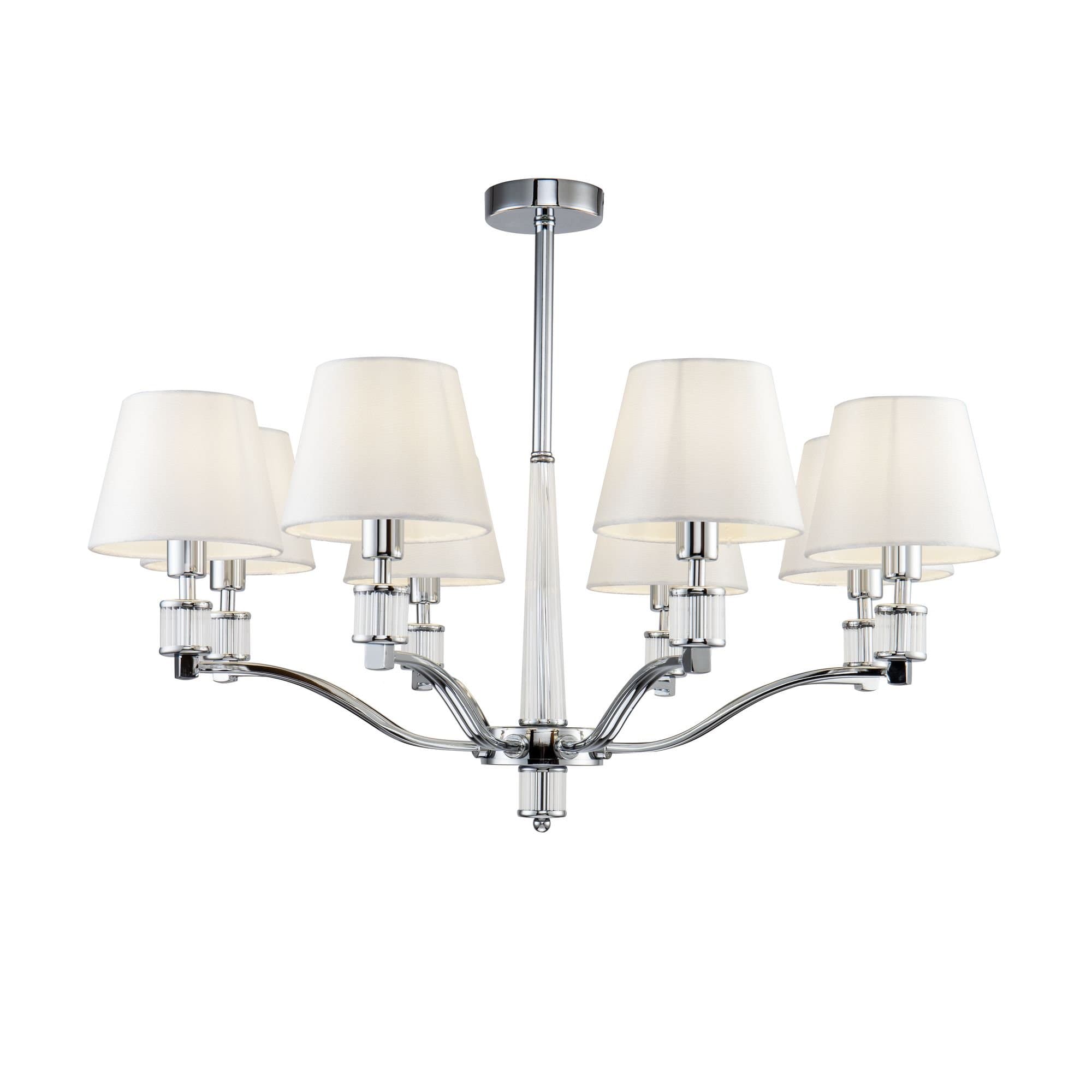 Freya Modern Clarissa Хром Люстра E14 40W FR5020PL-08CH — миниатюра 2