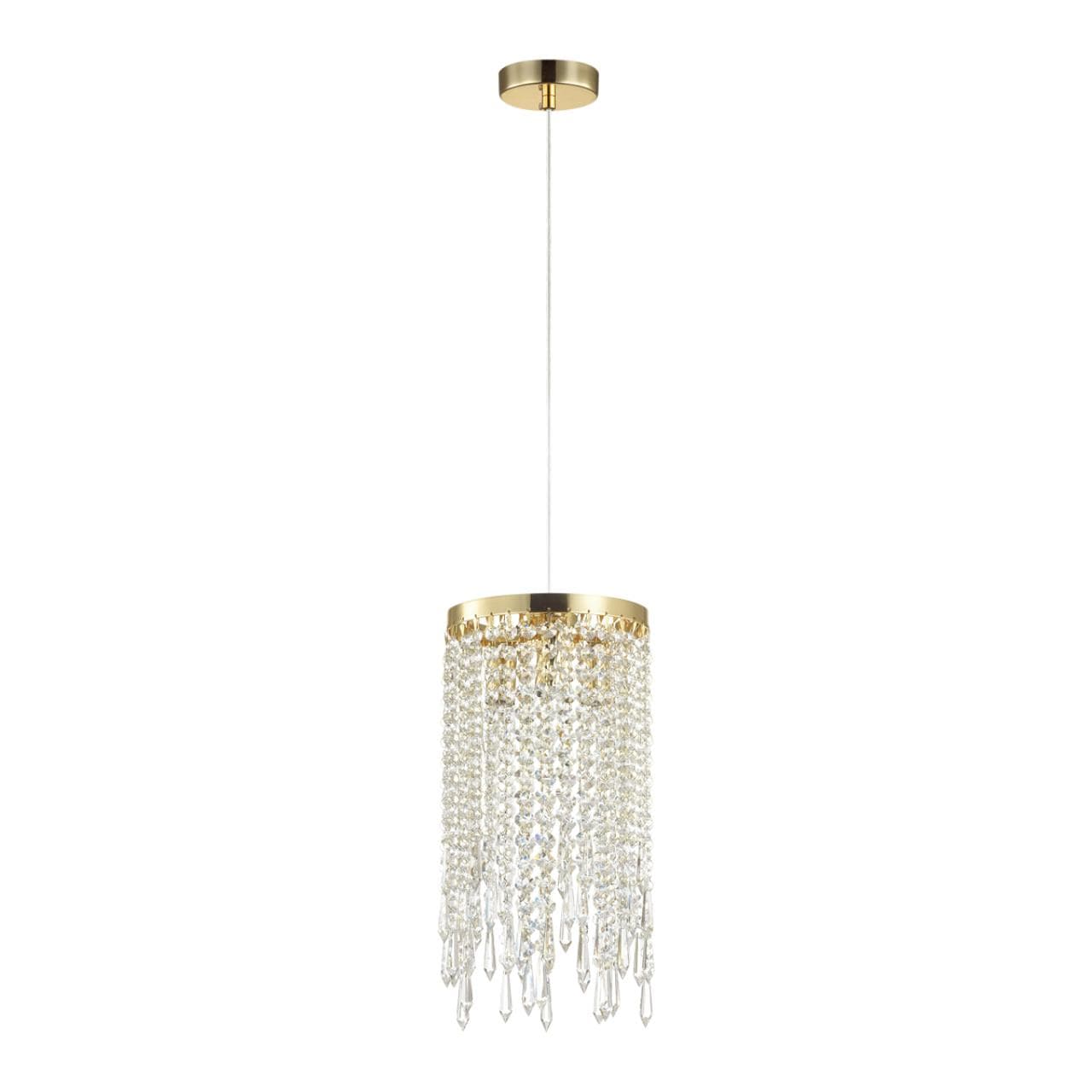 Odeon Light 5028/3 MODERN ODL23 431 золотой/прозрачный металл/хрусталь Подвес E14 3*40W CHOKKA