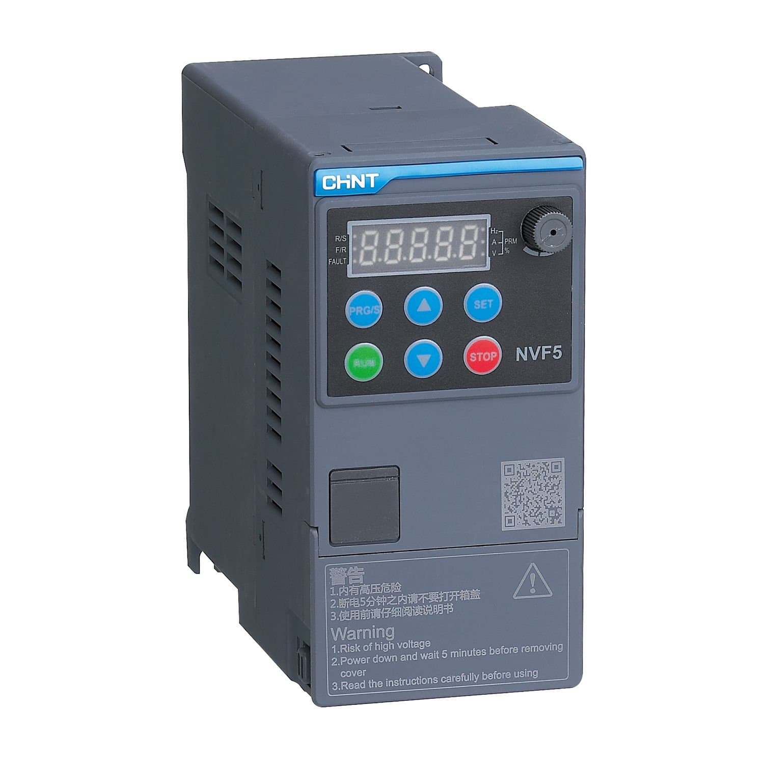 CHINT Преобразователь частоты NVF5-0.75/TD2, 0.75кВт, 220В 1Ф , общий тип
