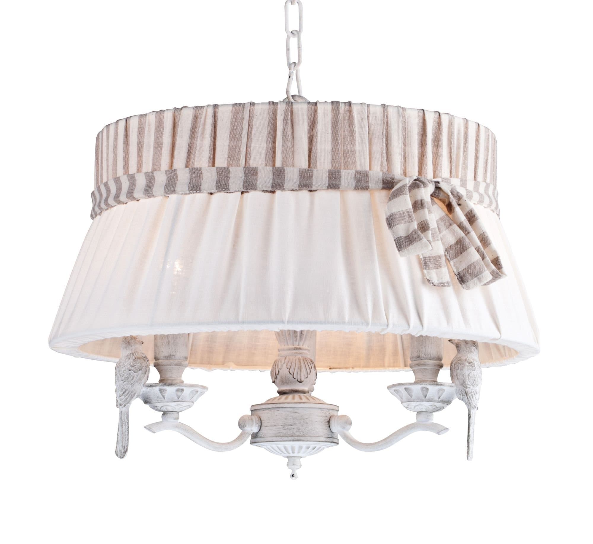Maytoni Elegant Bird Белый Антик Люстра 3xE14 40W ARM013-33-W — миниатюра 3