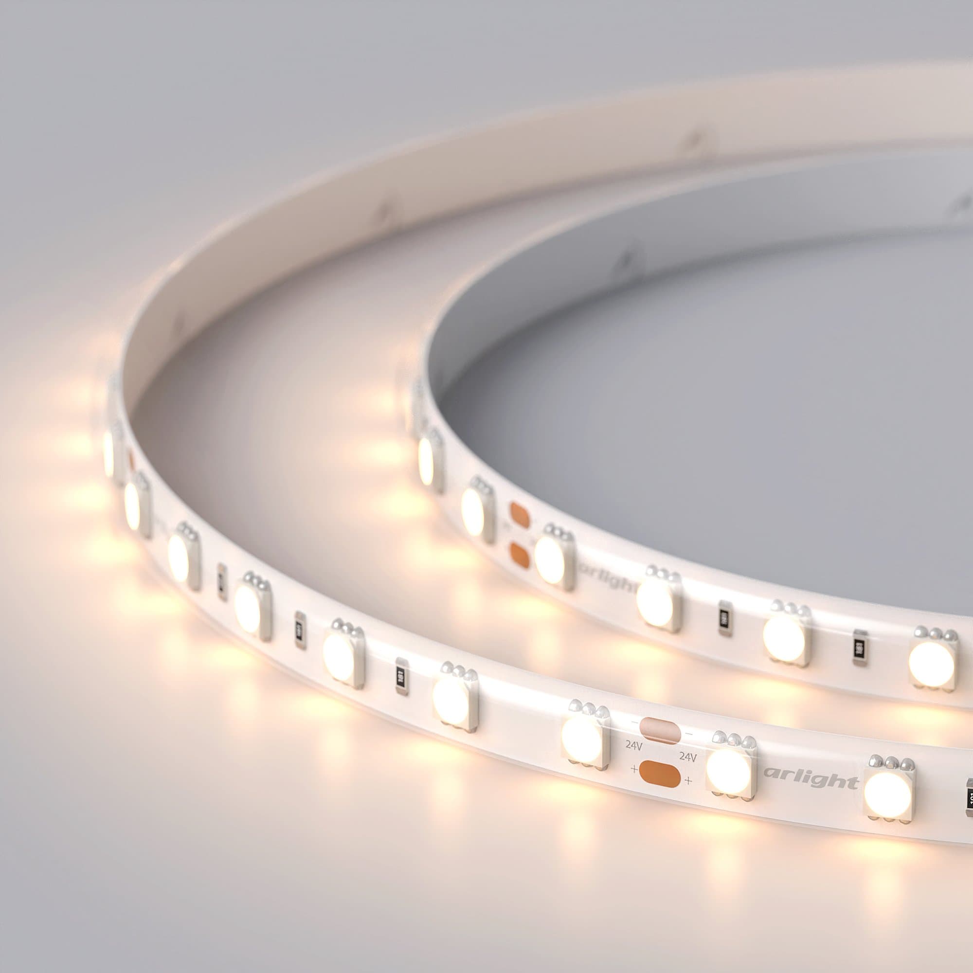 Arlight Светодиодная лента герметичная RTW-SE-B60-10mm 24V Warm3000 (14.4 W/m, IP65, 5060, 5m) (-) 015279(2) — миниатюра 2