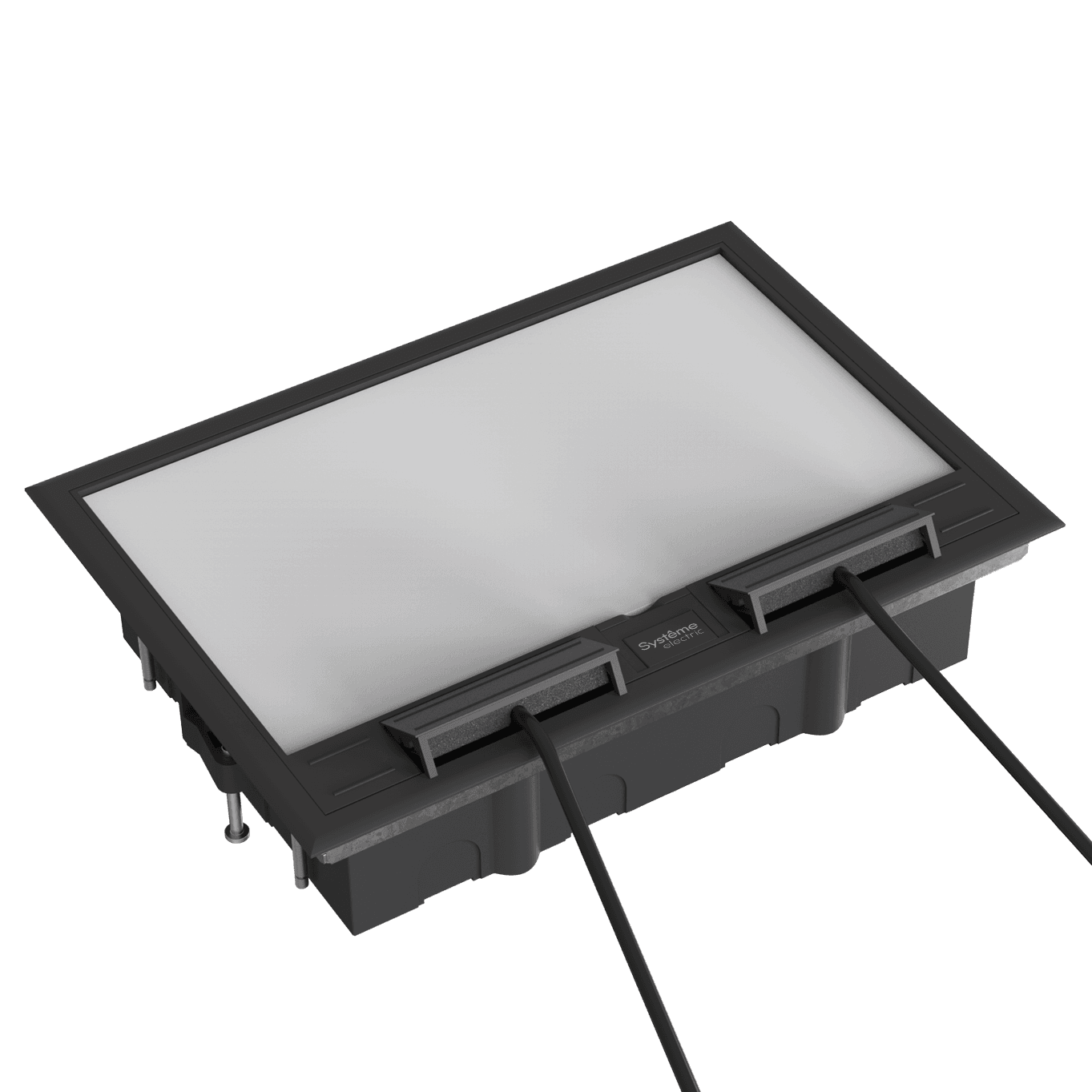 Systeme Elecrtic MultiDesk Люк на 16 модулей IP40 для фальшпола с монтажной коробкой, тип MDK10 — миниатюра 5