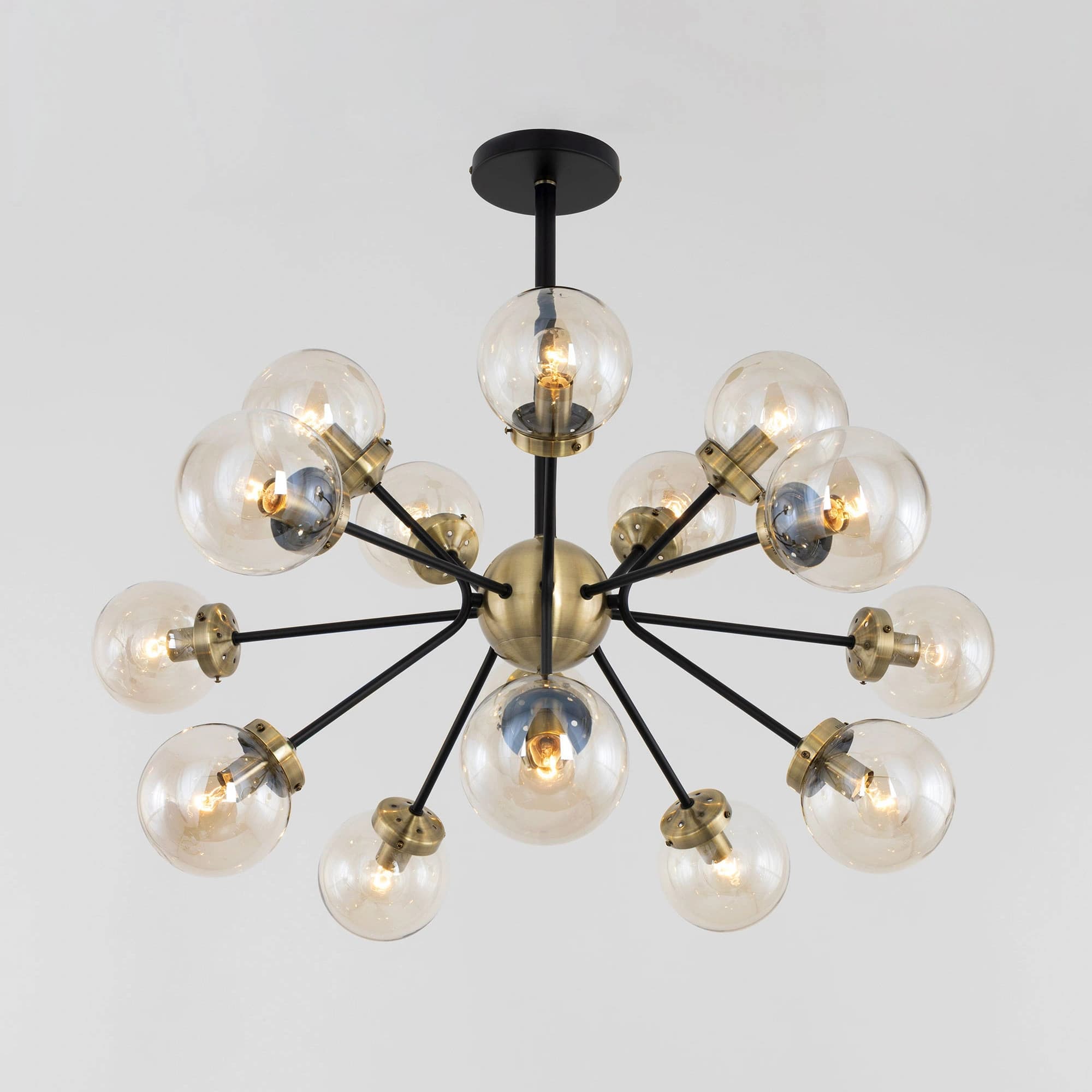 Citilux CL105355 Планета Черн+Дымч. Люстра — миниатюра 4