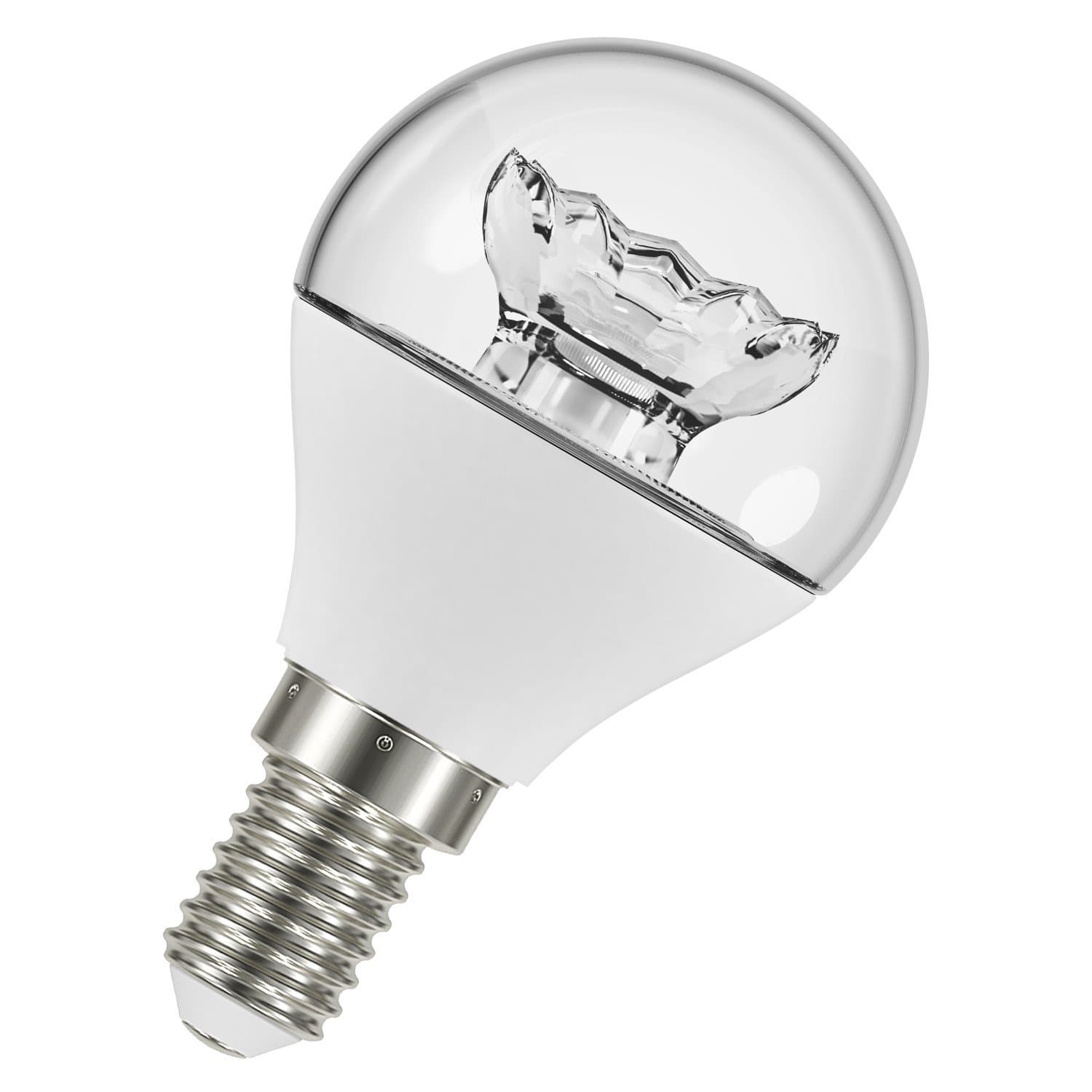 Osram Лампа LED шар прозрачный E14 5,4W 830 4052899971622 — миниатюра 1