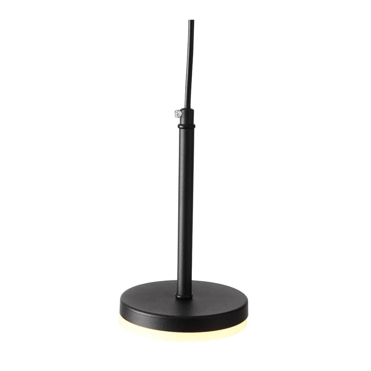 ST Luce ST104.403.06 Светильник подвесной Черный LED 1*6W 3000K 468Lm Ra>80 120° D112xH184 170-240V — миниатюра 4