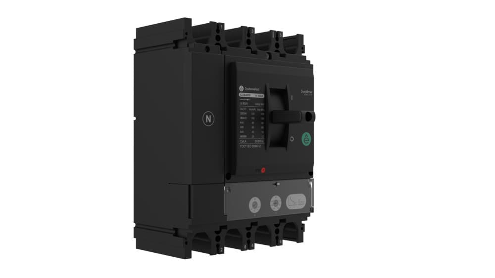 Systeme Electric Автоматический выключатель SYSTEMEPACT CCB400 150KA 4P4D TMD400 рычаг