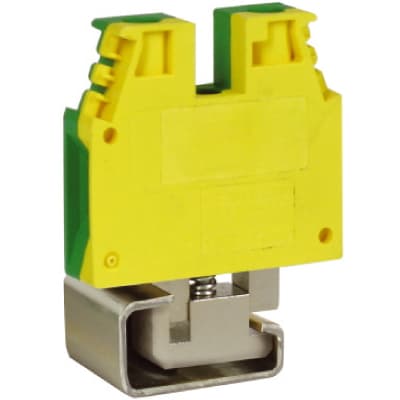 DKC TEC.10/D, зажим для заземления желт.зелен 10 кв.мм
