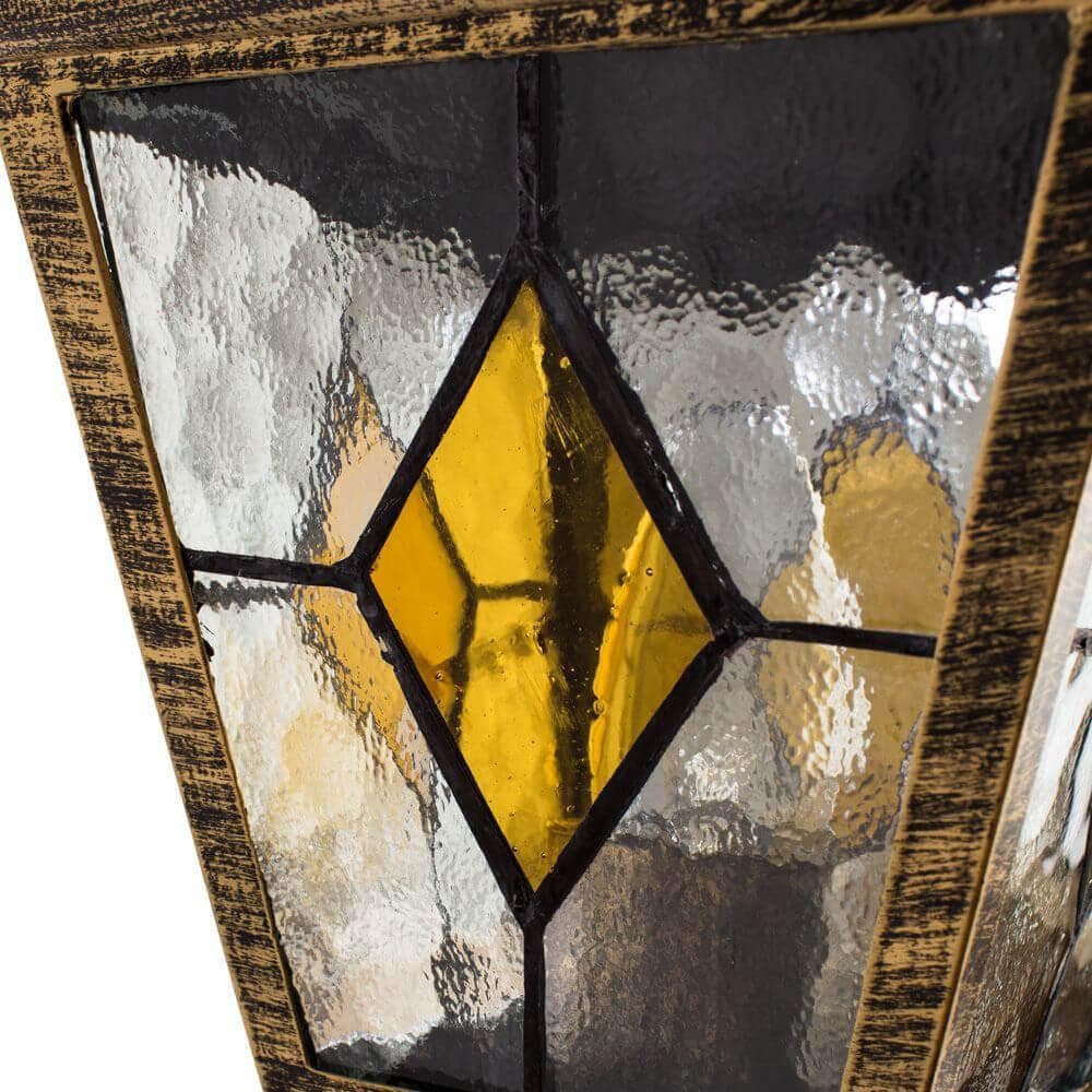 Arte Lamp Berlin Коричневый/Белый Светильник уличный настенный 1x75W E27 A1011AL-1BN — миниатюра 2