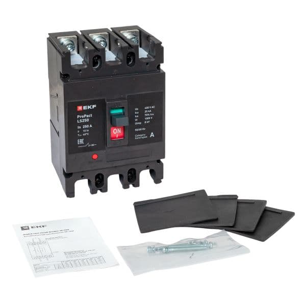 EKF Выключатель автоматический в литом корпусе ProPact LS250 250А 3P 25кА — миниатюра 18