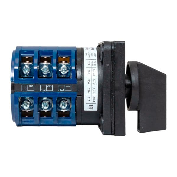 EKF Переключатель кулачковый ПК-1-23 32А 3P «1-0-2» IP65 — миниатюра 3