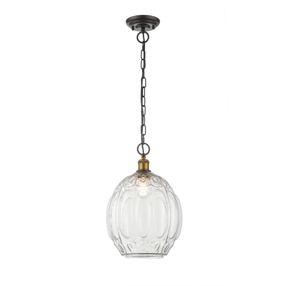 Vele Luce Helen Светильник подвесной Classic D280*H448/1650 коричневый, бронза | brown, bronze  металл | metal VL4266P31