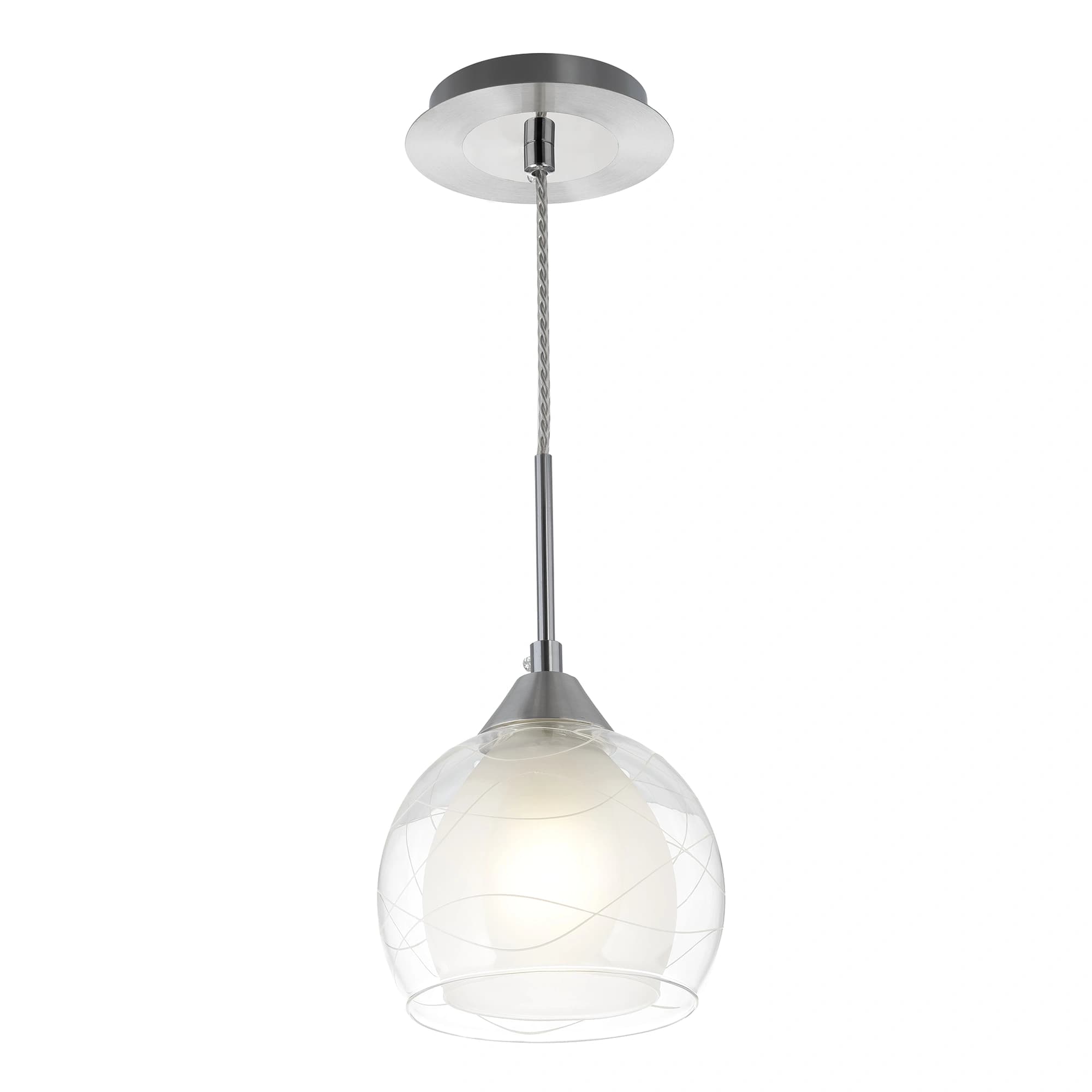 Citilux CL157112 Буги Алюм+Хром Светильник Подвес — миниатюра 2