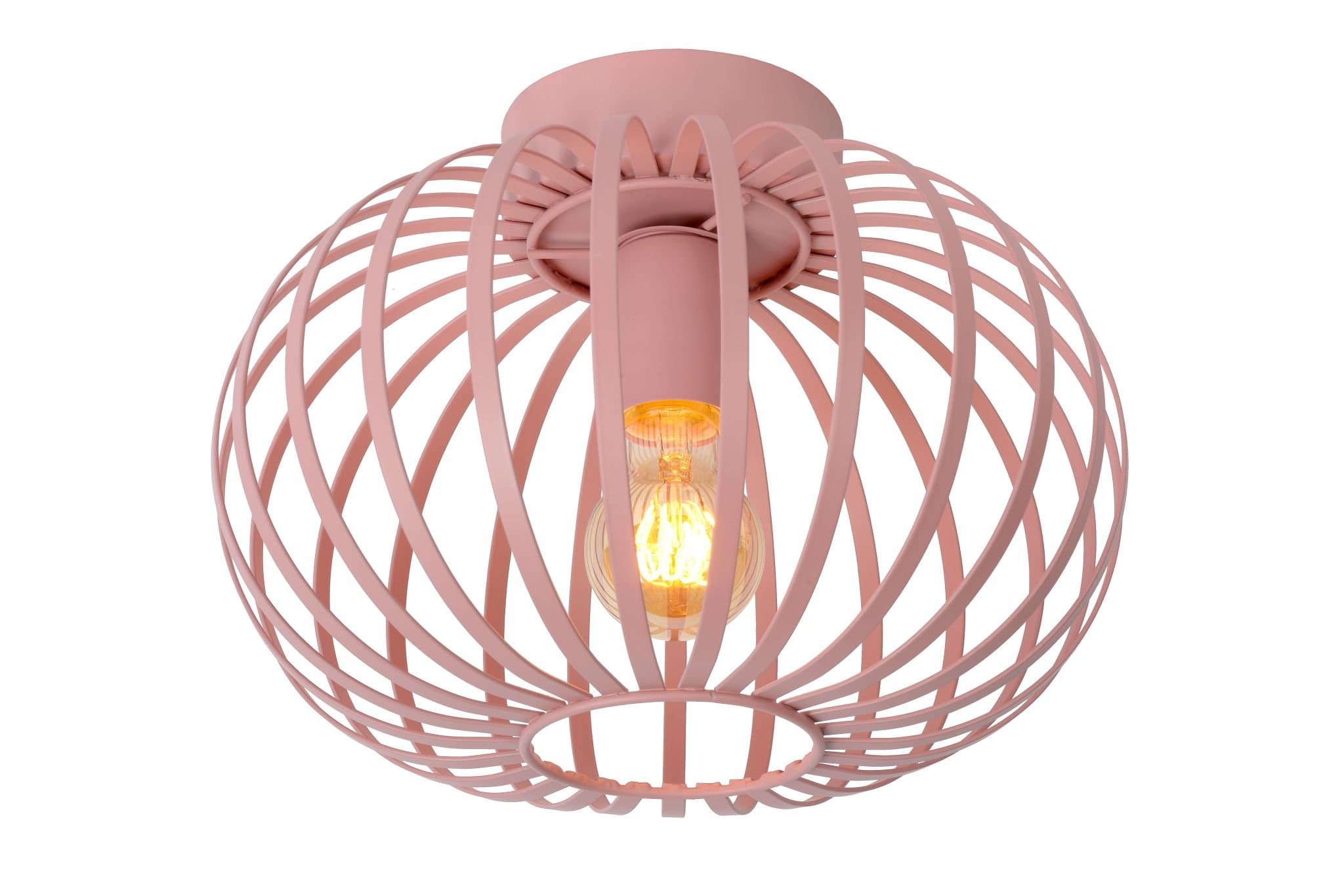 Lucide MERLINA Розовый Потолочный светильник 78193/30/66 — миниатюра 2