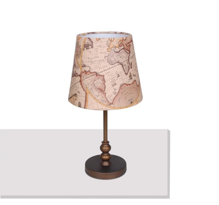 Favourite Mappa Бежевая/Коричневая Лампа настольная 1*E27*60W 1122-1T