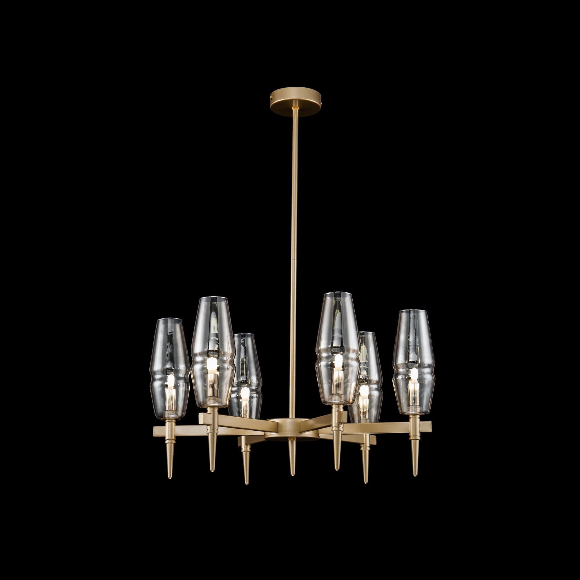 Maytoni House Lita Матовое Золото Люстра G9 28W H002PL-06G — миниатюра 2