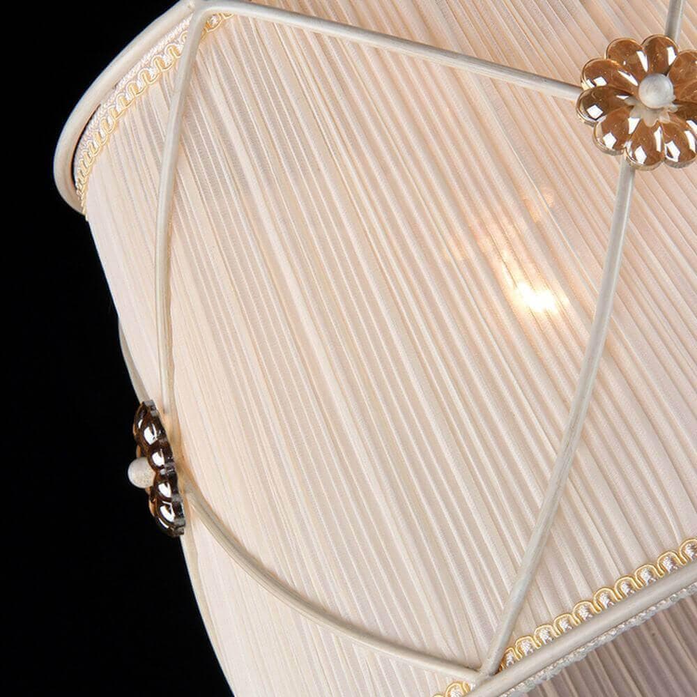 Maytoni Elegant Lea Жемчужный белый Подвес 1xE27 40W ARM369-11-G — миниатюра 9