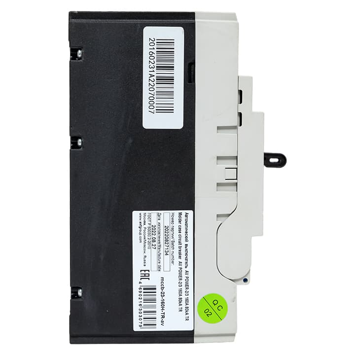 EKF Averes Автоматический выключатель AV POWER-2/3 160А 80kA TR — миниатюра 2