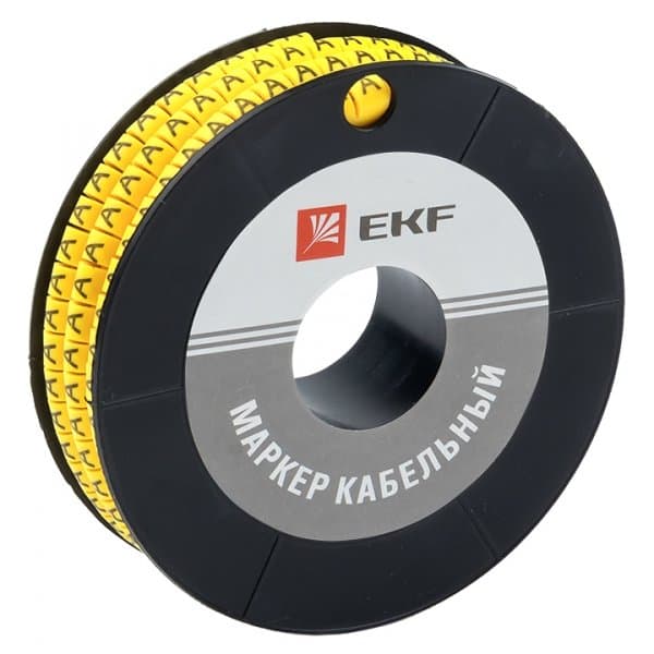 EKF PROxima Маркер кабельный 4,0 мм2 "A" (500 шт.) (ЕС-2) — миниатюра 1