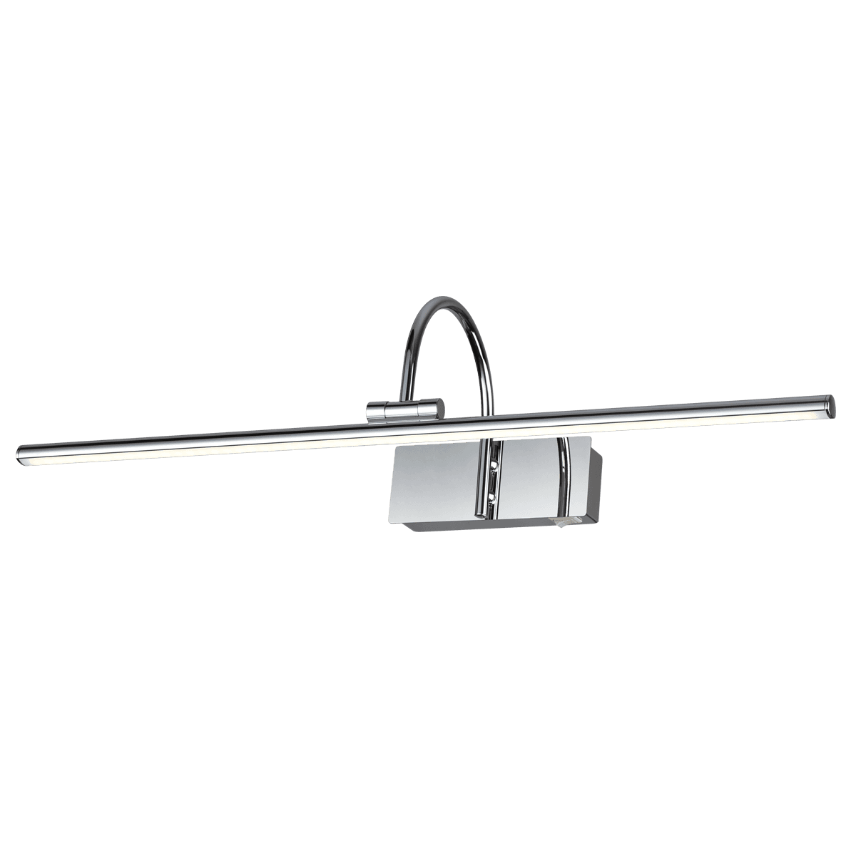 Odeon Light 4910/12WL WALLI ODL22 543 хром/металл/акрил Подсветка для картин с выкл. LED 12W 4000К 690Лм GEBA — миниатюра 2