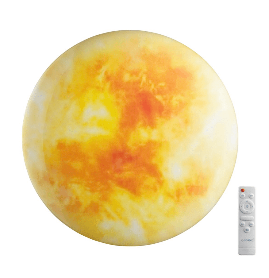 Sonex 7726/DL PALE SN 72 Светильник пластик/мульти LED 48Вт 3000-6000К D400 IP43 пульт ДУ SUN