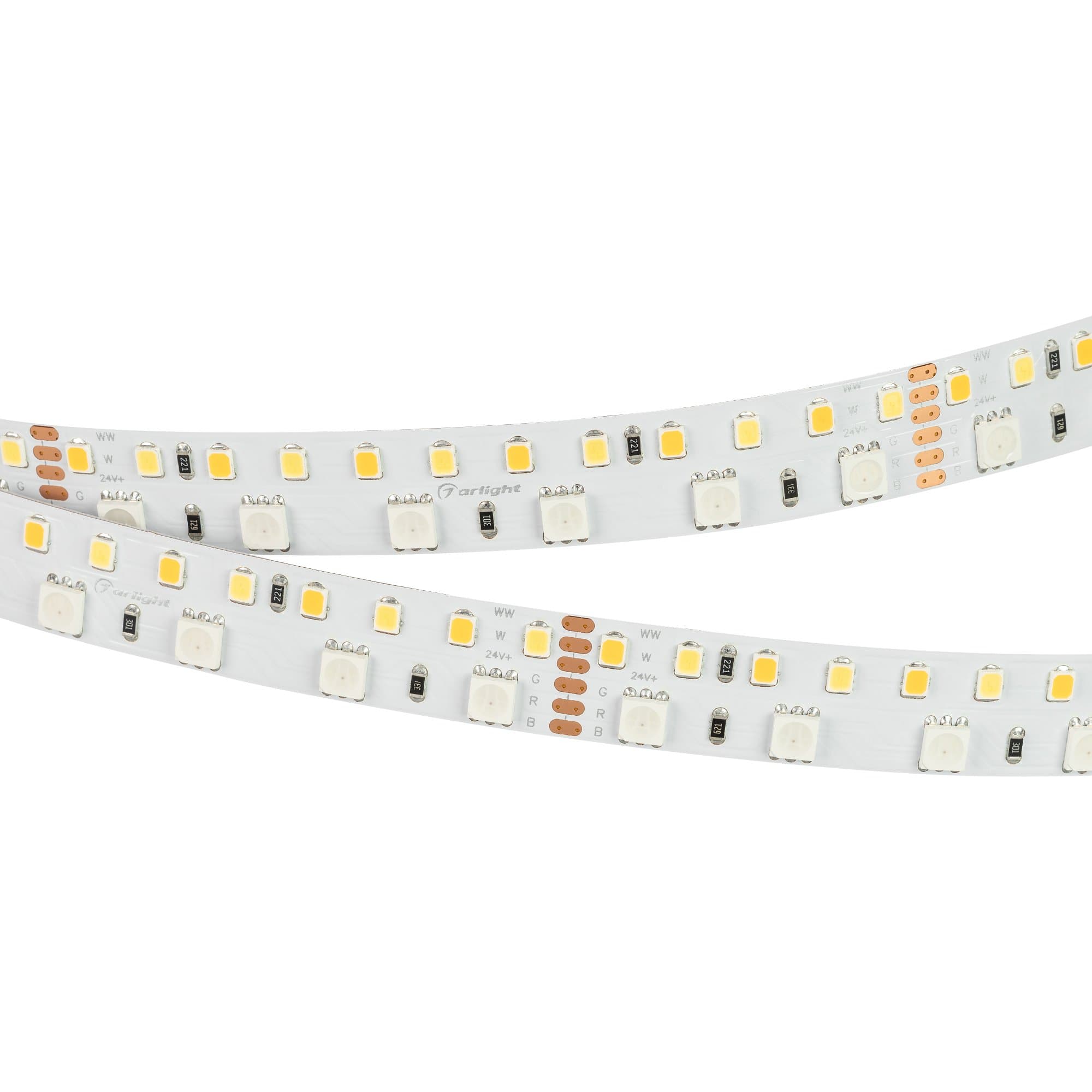 Arlight Лента RT-BA180-15mm 24V RGBW-MIX (28.8 W/m, IP20, 5060/2835, 5m) (28.8 Вт/м, IP20) 022707(2) — миниатюра 1