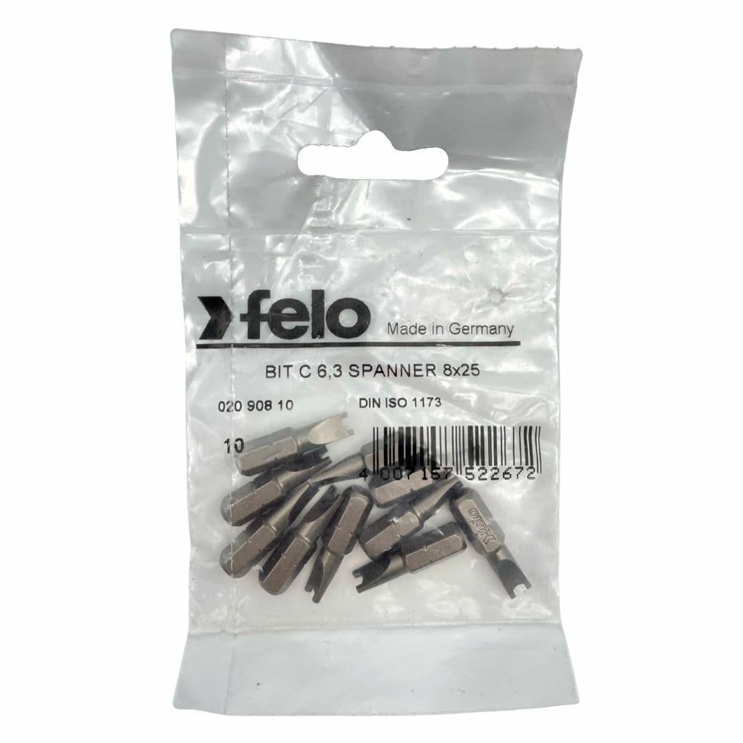 Felo Бита Spanner 8 серия Industrial, 10 шт 02090810 — миниатюра 2