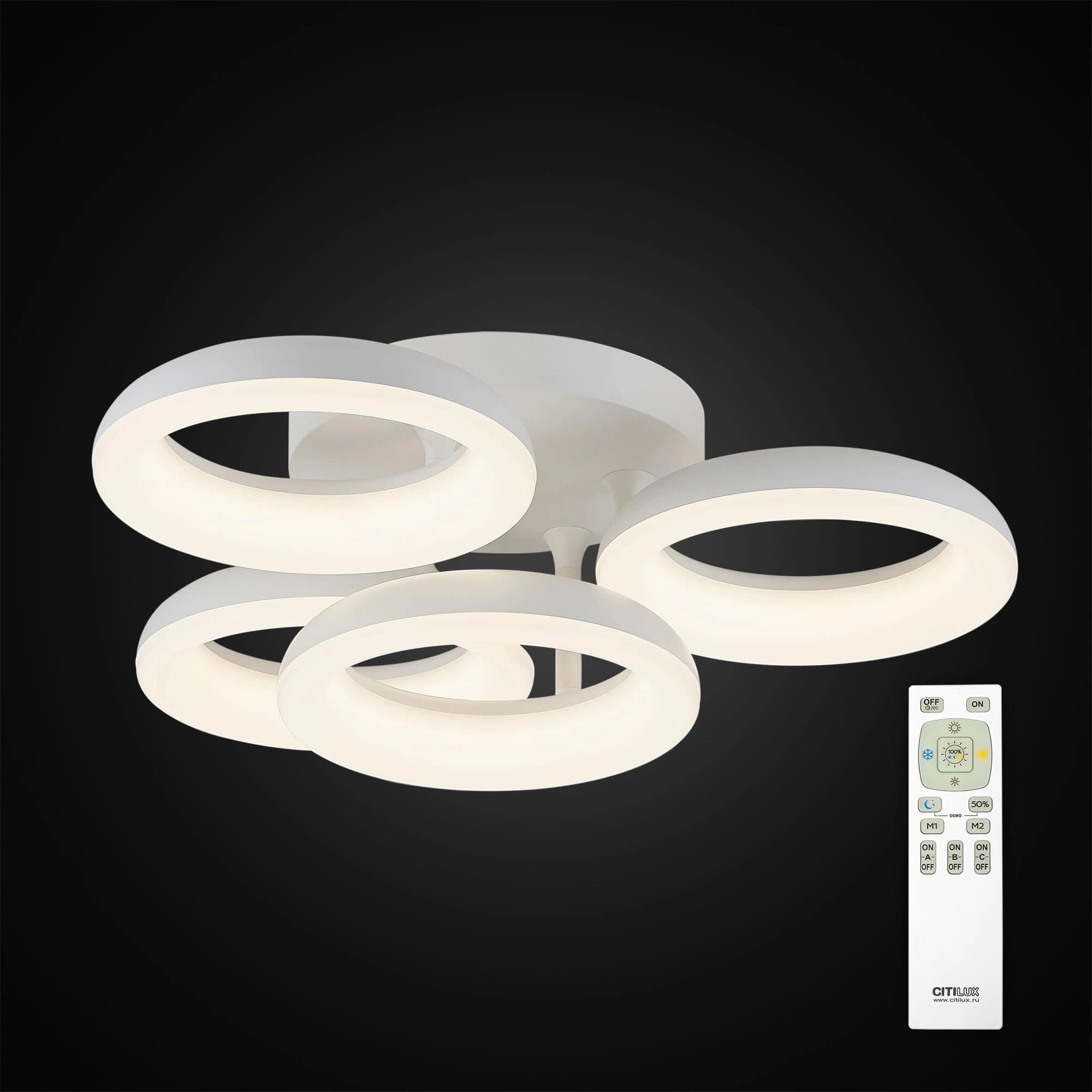 Citilux CL225140R Паркер Светильник LED Люстра с пультом — миниатюра 2