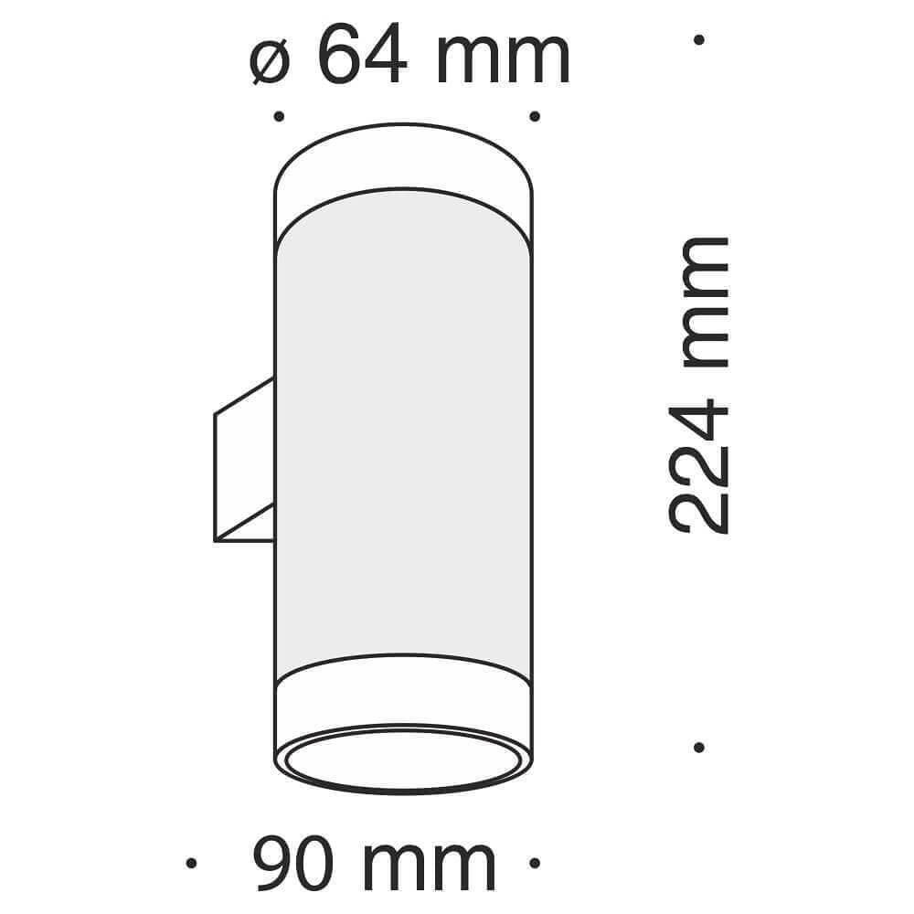 Maytoni Technical Dafne Белый Бра LED 10W 720Лм C027WL-L10W — миниатюра 9