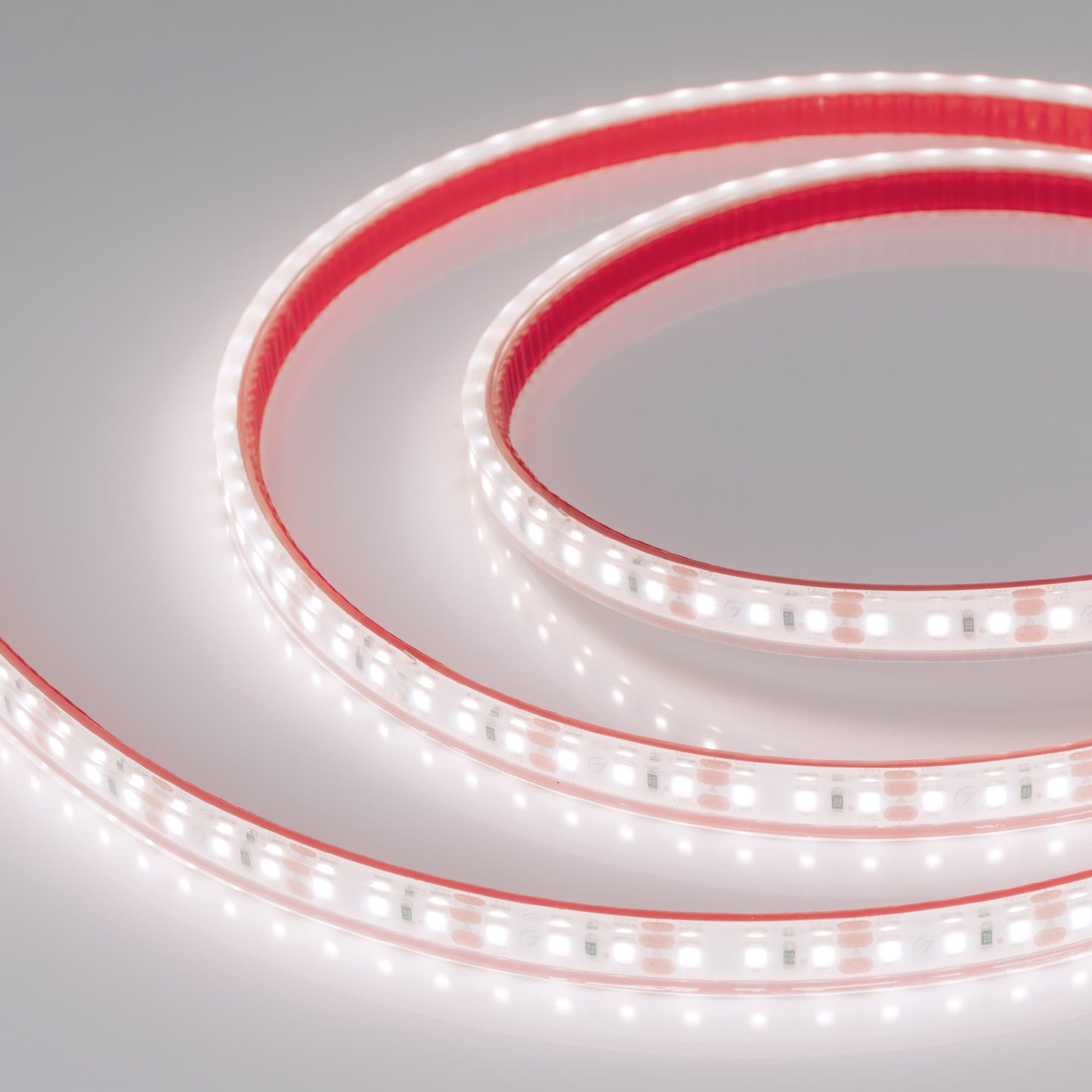 Arlight Лента герметичная RTW-PFS-A120-11mm 12V White6000 (9.6 W/m, IP68, 2835, 5m) (-) 033784 — миниатюра 2