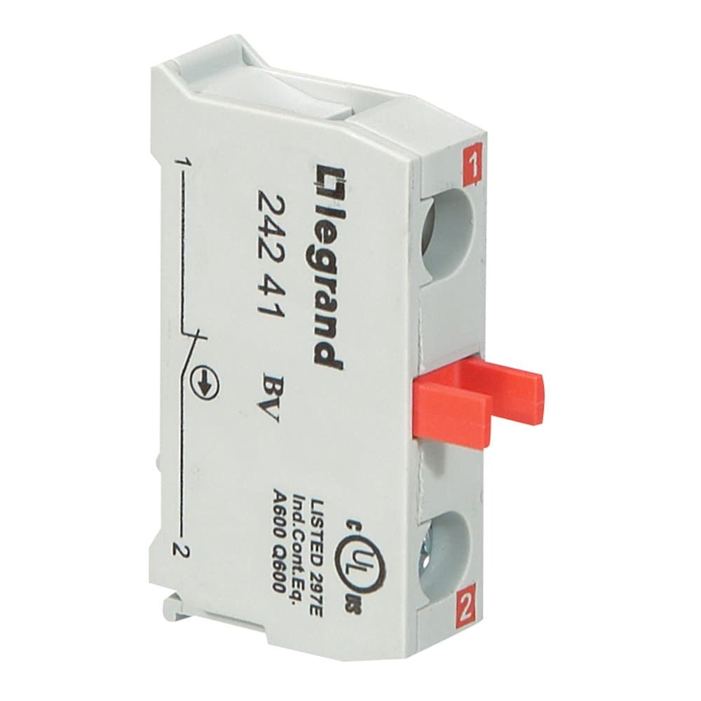 Legrand Osmoz Контактный блок НО для кн.постов винт.кл 024242 — миниатюра 2
