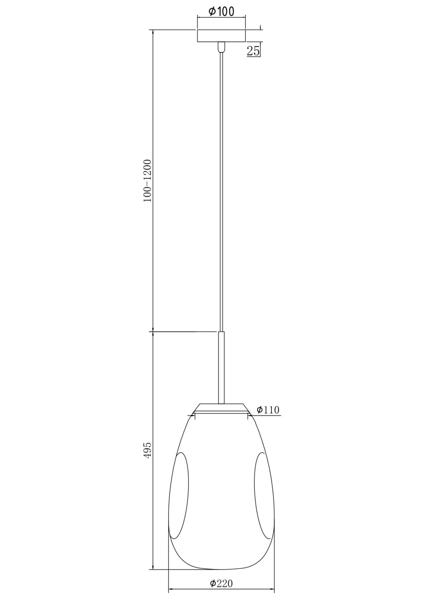 Maytoni Pendant Mabell Подвесной светильник Золото P013PL-01G — миниатюра 5