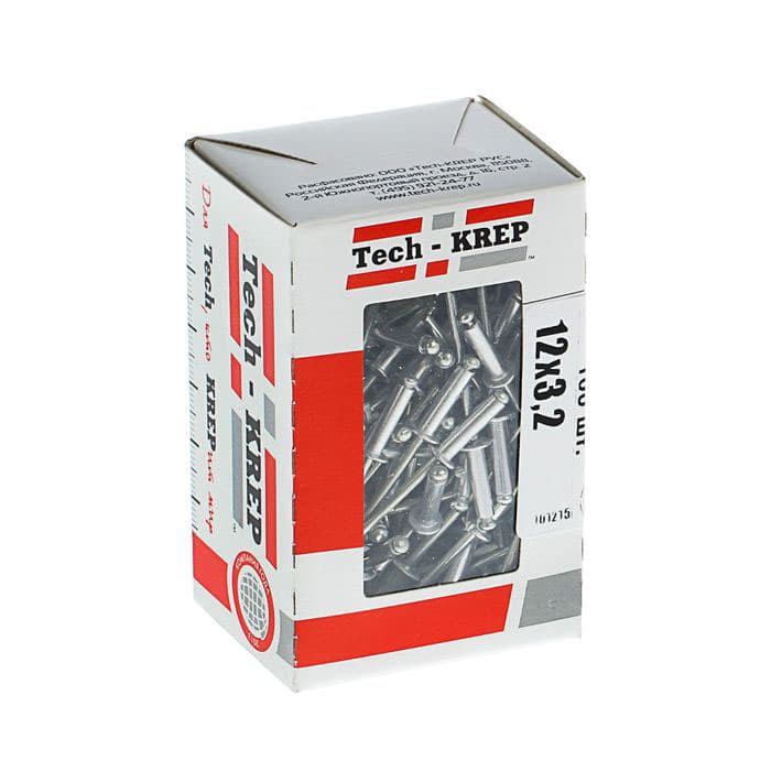 Tech-Krep Заклепка 3,2х8 (100 шт) - коробка с ок. 102282