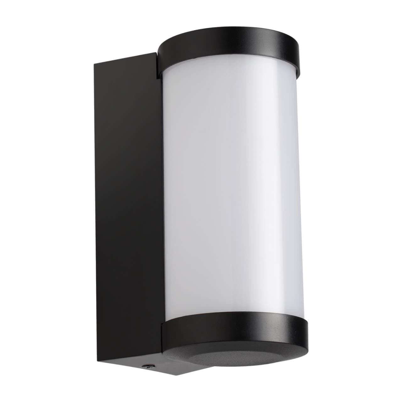 Novotech 359300 STREET NT24 000 черный Светильник ландшафтный настенный IP65 LED 6W 4000K 180-265V OPAL