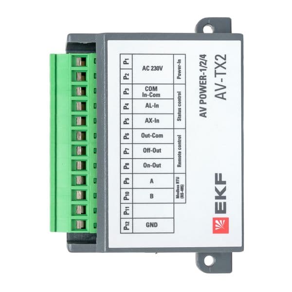 EKF Коммуникационный блок ModBus RTU для ETU x.2 AV POWER-1/2/4 AVERES — миниатюра 19