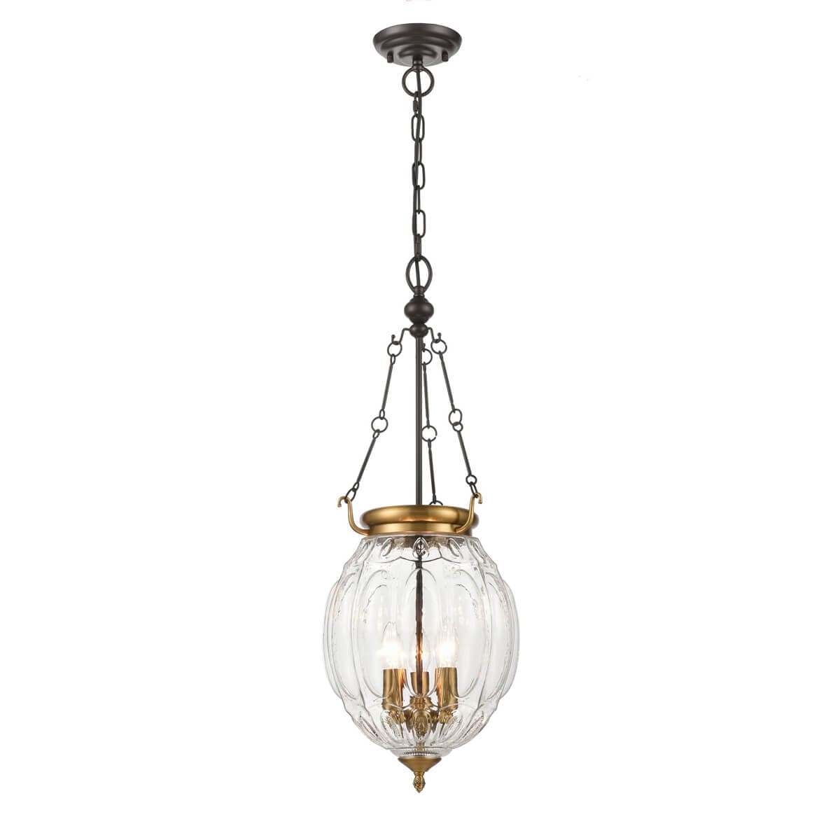 Vele Luce Helen Светильник подвесной Classic D280*H858/1700 коричневый, бронза | brown, bronze  металл | metal VL4266P23