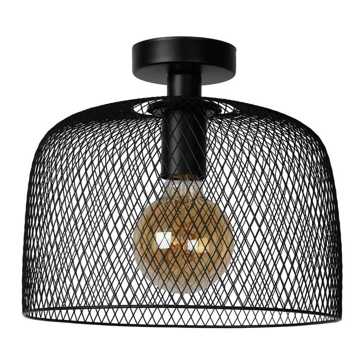 Lucide MESH Черный Потолочный светильник 43104/30/30