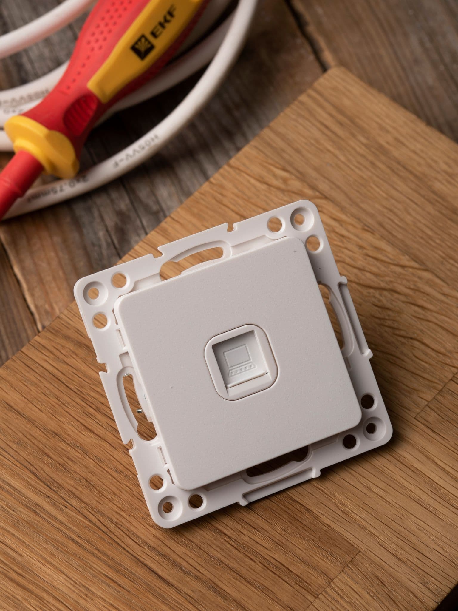 EKF PROxima Стокгольм Белый Розетка RJ-45 — миниатюра 11
