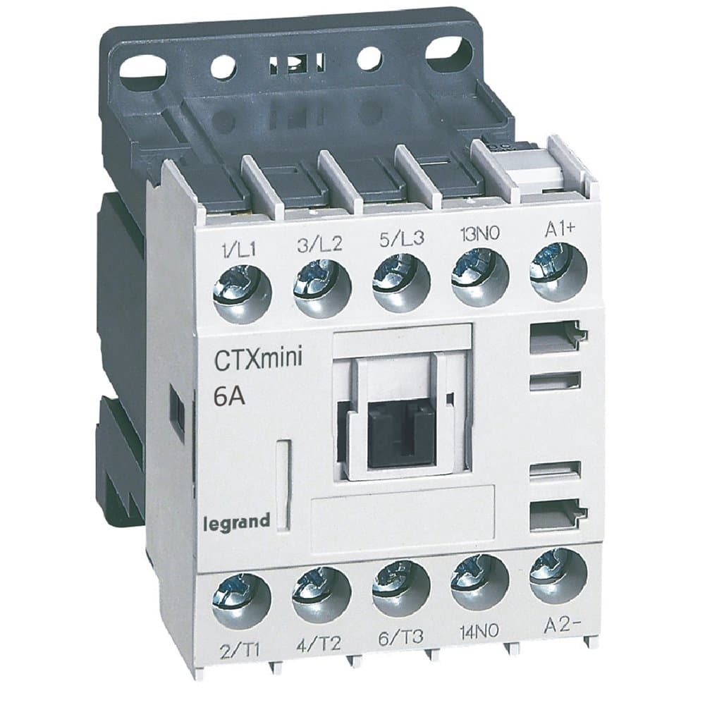 Legrand CTX3 Контактор Мини 3P 6A 1но =24В 417001 — миниатюра 1